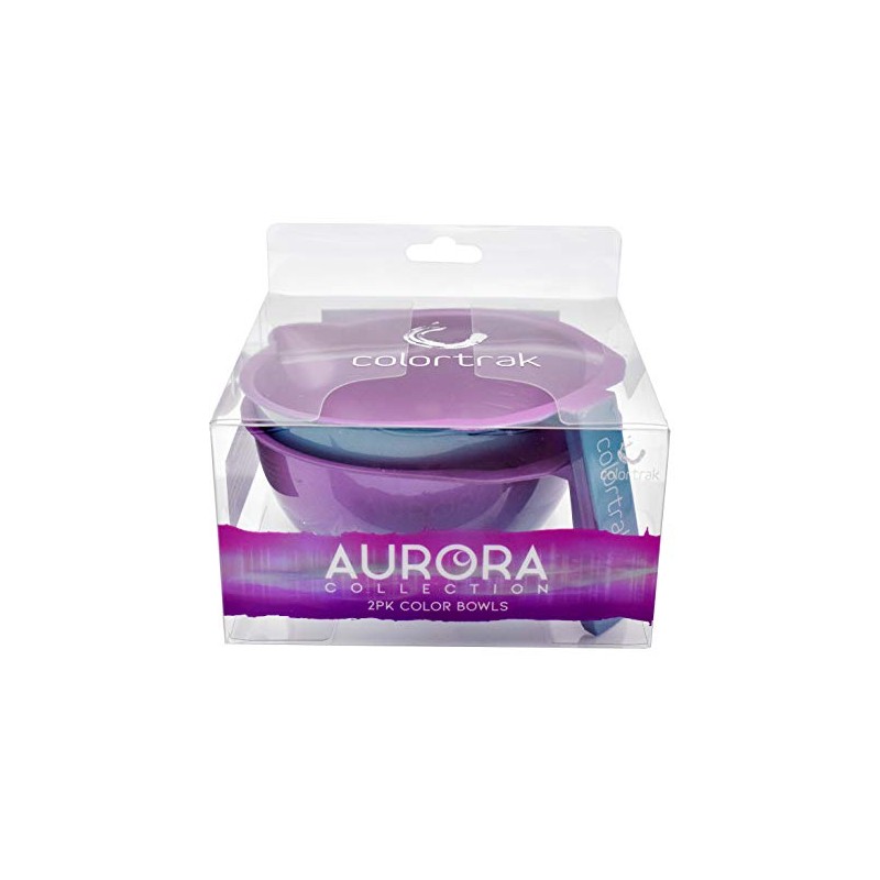 Colortrak SC Aurora Bowls, Stackable Color Bowls With Non-Slip Rubber