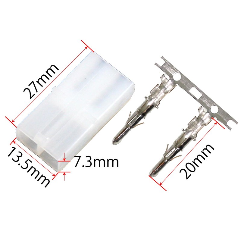 Eagle Model EAGLE RACING BEC Conversion Connector 80mm #2859-80