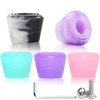VNAKER PU Rubber Roller Skate Toe Stoppers 1 Pair with