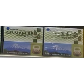 TAKAOKAYA GENMAI 2 PACK  TAKAOKAYA GENMAI -CHA JAPANESE BROWN RICE TEA WITH MATCHA POWDER