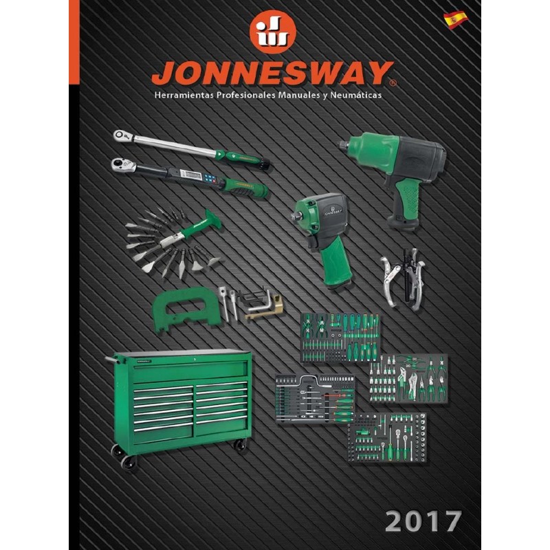Jonnesway S04H2118S 18 Pcs Professional Hand Socket Set 1/4" Drive
