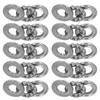 10Pcs Thrust Ball Bearing Single Direction Accessory Replacement Set Kit