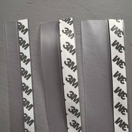 Premium Draft Blocker & Weatherstripping Tape Transparent Tape 20mm 3ea