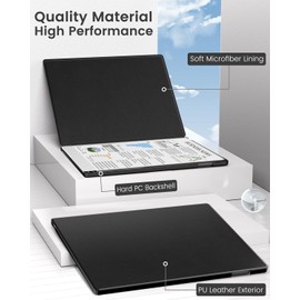 MoKo Case for Remarkable Paper Pro 2024 11.8 Inch Case, Lightweight Hard Back Protective Case with Integrated Pen Holder, Auto Sleep/Wake for Remarkable Paper Pro 2024 11.8 Inch Tablet, Black