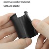 LUORNG 2PCS Microphone Shock Mount Rubber Spacer Tube Washer for