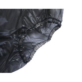 Haian 3 Pack Adult Plastic Slip On Incontinence Briefs 3XL Clear Black