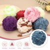PATIKIL 35yds Faux Fur Yarn, 2 Skeins 0.4" OD 50g