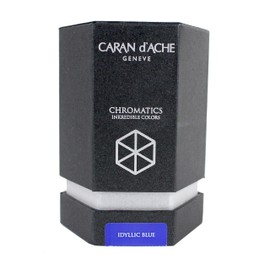 Caran d'Ache 50ml Chromatics Ink Bottle - Iddyllic Blue