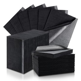 160 Unidades De Tapetes Desechables Para Uñas - Toallas De Papel Plegables Para Mesa De Práctica De Uñas Acrílicas, 13" X 18", Tapetes Impermeables De 3 Capas Para Mesa De Manicura Y Tatuaje