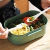 Caja de Almuerzo en Capas, Contenedor de Almuerzo Saludable a