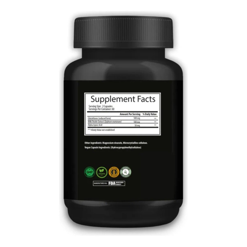 Klever Glutathione 500 Mg 120 Capsulas