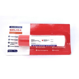 Geliga Stick Balm (Balsem Stick), 10 Gram (Pack of 6)