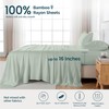 GOKOTTA King Size Sheets Set,100% Rayon Derived from Bamboo,Cooling Sheets