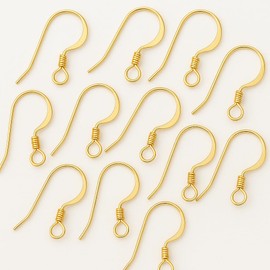 Earring Hooks 30PCS, Stainless Steel Ear Wires Fish Hooks, Hypo-allergenic Jewelry Findings Parts for DIY Jewelry Making