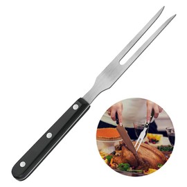 Roysmart Stainless Steel Meat Fork with Handle, Professional Multifunctional Cooking Fork, Meat Fork, 30 cm Carving Fork, Grill Fork, Serving Fork, Roasting Fork for Barbecue, Kitchen, Roasting