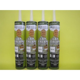 Dicor 4 PACK of Lap Sealant White Dicor RV Camper Rubber Roof Repair Self Leveling