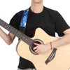 Nylon Guitar Strap Breathable Musical Instrument Accessories for Folk/Electric Guitar