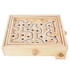 Adult Kid Wooden Educational Maze Brain Training Board Game Educational