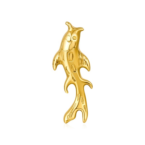 Sphers 1PC Koi Fish Helix Piercing Earrings Jewelry for Women