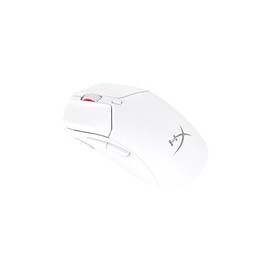 HyperX Mouse Pulsefire Haste 2 Mini - Inalámbrico para Juegos/Gaming, Bluetooth, 2.4GHz, Conectividad Inalámbrica Dual, Compacto y Ligero, Blanco (7D389AA)