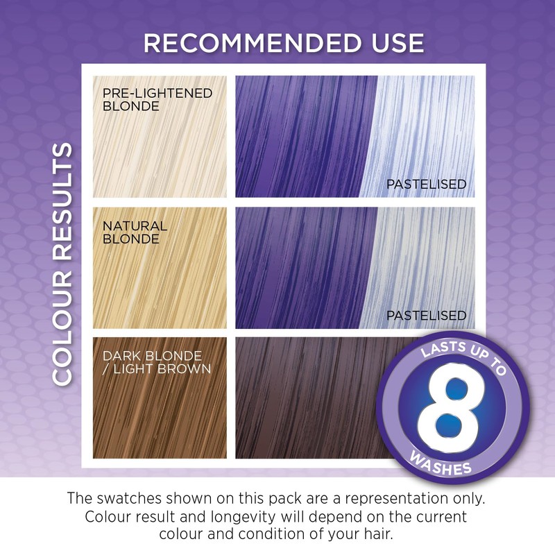 Colour-Freedom Gloss Pro 150ml Indigo Semi-Permanent Hair Colour - Ultra-Vibrant