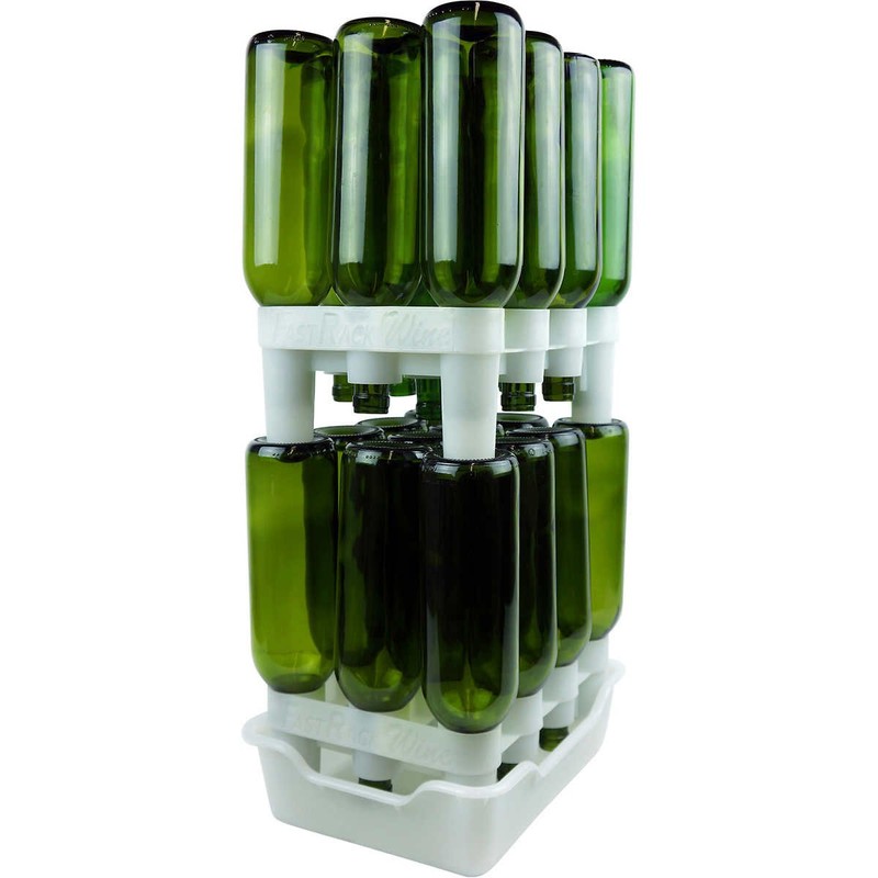 FASTFERMENT - 12-Bottle Drying Rack & Tray| Bottle Drying Tree
