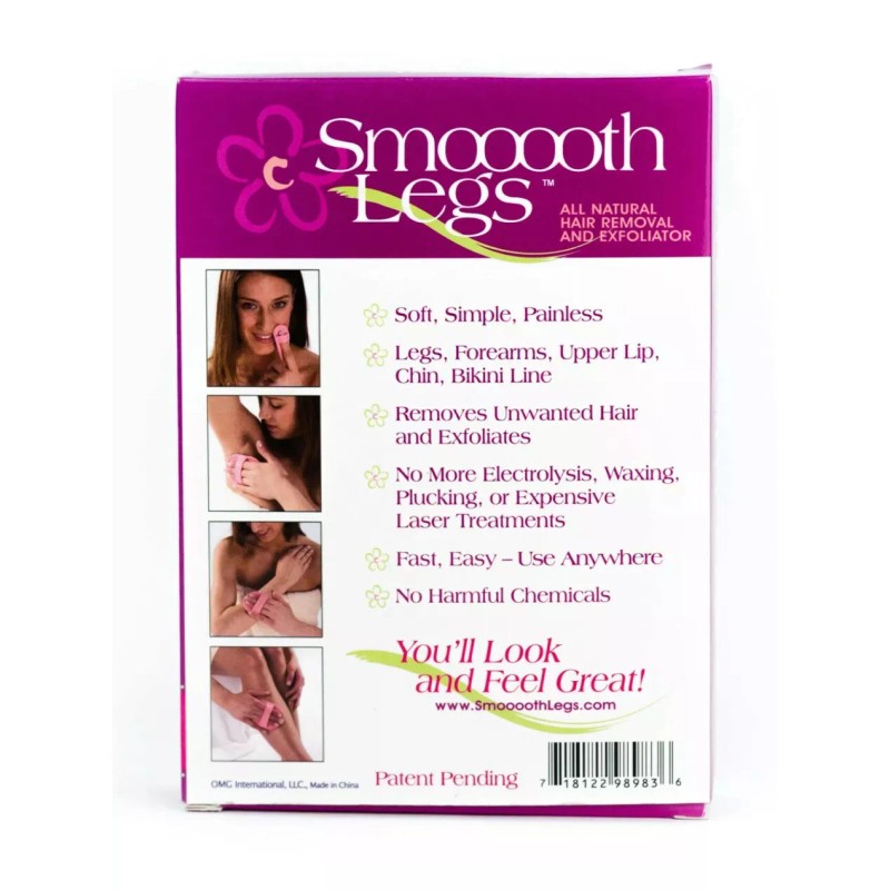 Smooooth Legs 2 Exfoliating Hair Removal Kit Smooth Legs Skin