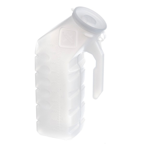 Supreme Urinal with Odor Shield by Medline. Holds 32oz or 1000 mL