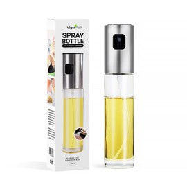 VIGOR PATH Sprayer for cooking - Olive Oil Sprayer Mister - 100ml Stainles Steel Olive Oil, Vinegar, Water & Other Liquids Sprayer - Perfect for Salad, Barbecue, Kitchen Baking & Roasting (Pack of 1)
