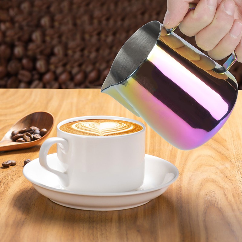 Thicken 304 Stainless Steel Coffee Frothing Pitcher Cup Frother Jug