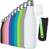 GeeRic Drinking Bottle 500 ml Stainless Steel Thermos Flasks Double-Walled