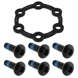 eMagTech 3mm Hub Brake Disc Spacer with Screws Aluminum Alloy Suitable for Most Mountain Bikes