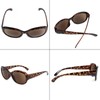 Hyyiyun Reader Sunglasses for Women Full Lens, 3 Pack UV