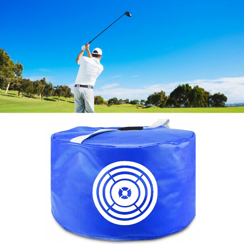 Golf Swing Trainer Smash Bag Strike Practicing Hitting Force Strengthened