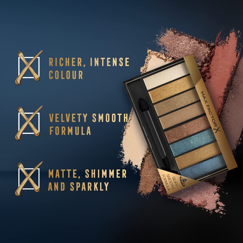 Max Factor Masterpiece Nude Palette, Color 004 Peacock Nudes, Highly