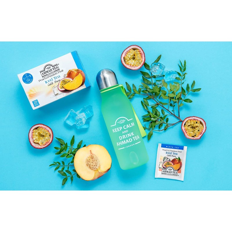 Ahmad Tea Peach & Passion Fruit Cold Brew | Black