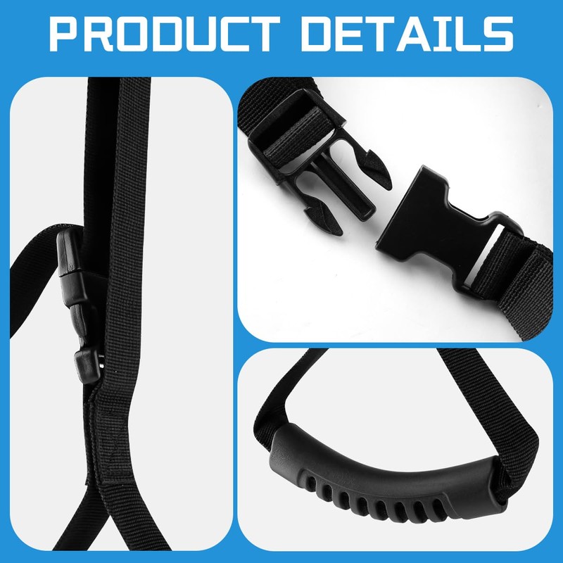 Lotsdonxia Portable Car Mobility Aid Handle - Adjustable Vehicle Support