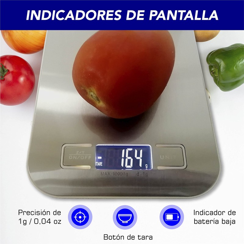 CHIC-FANTASY Báscula de Cocina Digital Multi Escala (Oz, ml, gr)