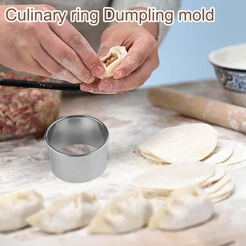 Round Cookie Cutter | Stainless Steel Donut Cutter Ring Molds,Professional