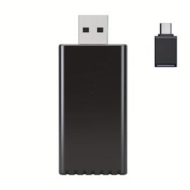 Wireless CarPlay USB Dongle Adapter Fastest and Compact Factory Wired CarPlay Cars USB-A or USB-C Wired CarPlay (T333A)