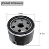 49065-0721 Oil Filter Compatiable with Kawasaki FR730V FX730V FR691V FS691V