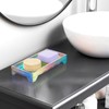 NiHome Acrylic Soap Dish (Iridescent)