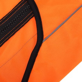 Light Up Pet Safety Vest Lightweight with Reflective Stripes and Zipper, Perfect Night Outdoor Activities for Dogs (XL)