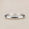 Meixao Unisex Solid 925 Sterling Silver Highly Polished Wedding Ring