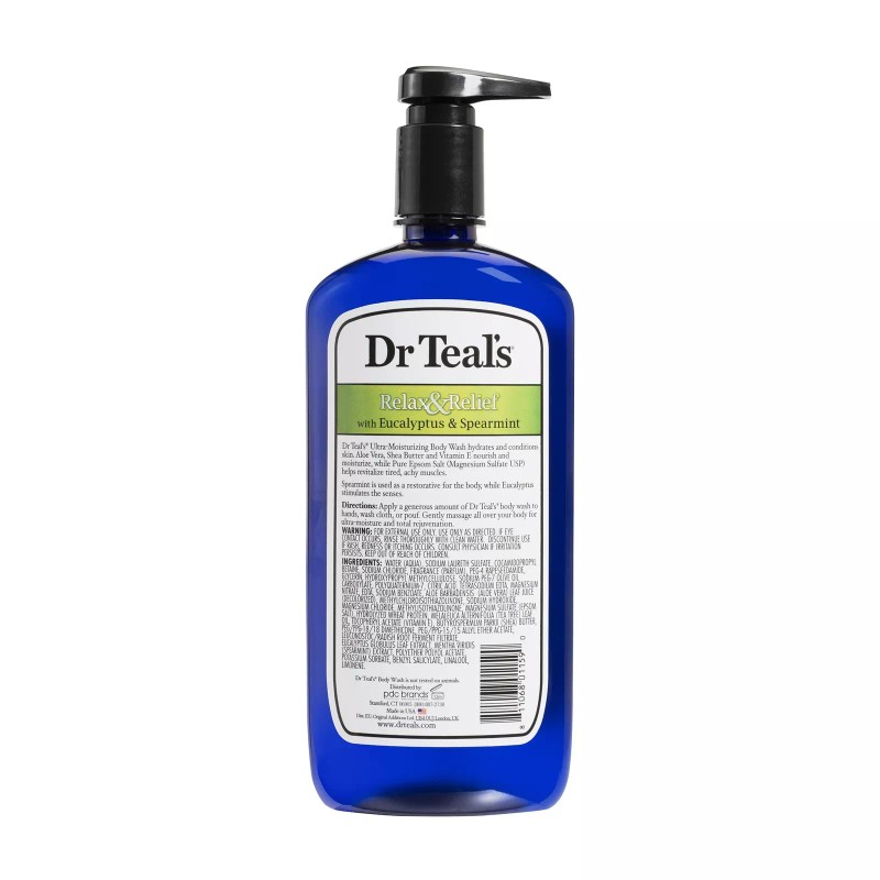 Dr Teal's Body Wash Gift Set 3 Pack Epsom Salt