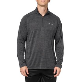 Eddie Bauer Men's Resolution Long-Sleeve 1/4-Zip, Carbon