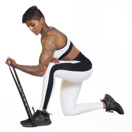 Lebert Fitness | Lebert Mini Bands | Resistance Exercise Bands for Strength, Cross Training, Stretch and Mobility Body Loop | Workout Bands for Men/Women | Heavy Resistance | Black 10 Pack Heavy