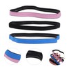 WHAMVOX Sweat Headband Comfortable Fabric Sports Headband Thin Headbands for
