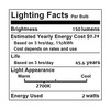 Edearkar G9 LED Bulbs Base Light Bulbs 1W AC110V Dimmable