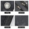 YoeeJob 2 Pack 1 Inch Expandable Zipper Pencil Pouches with